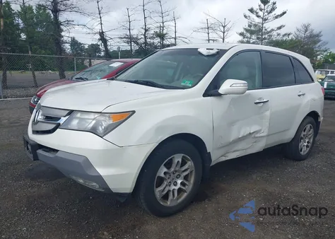 2008 Acura Mdx из США, поврежденный, VIN 2HNYD28248H520017